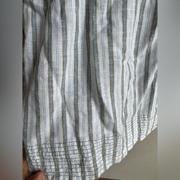 Anthropologie Darcey Popover Swing Top Striped Linen Tunic Boho Peasant XL - Picture 11 of 11